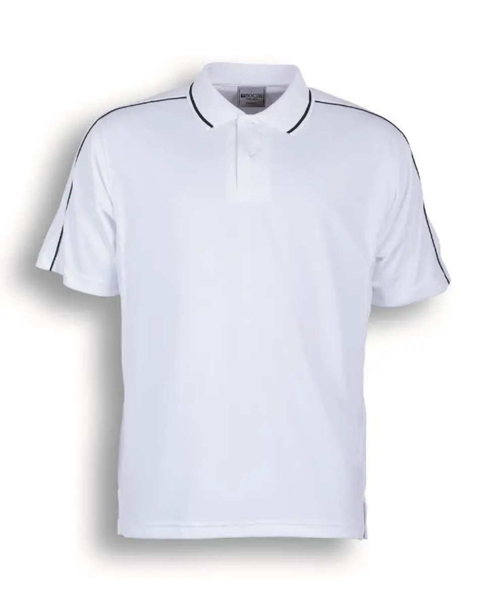 Picture of Bocini, Ladies Breezeway Striped Polo